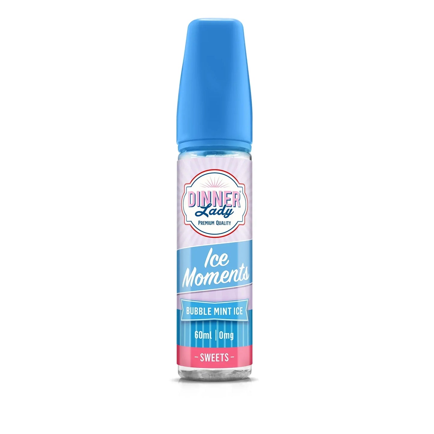 Bubble Mint - Dinner Lady Ice Moments | 60ML Vape Juice | 3MG, 6MG | Vape Store