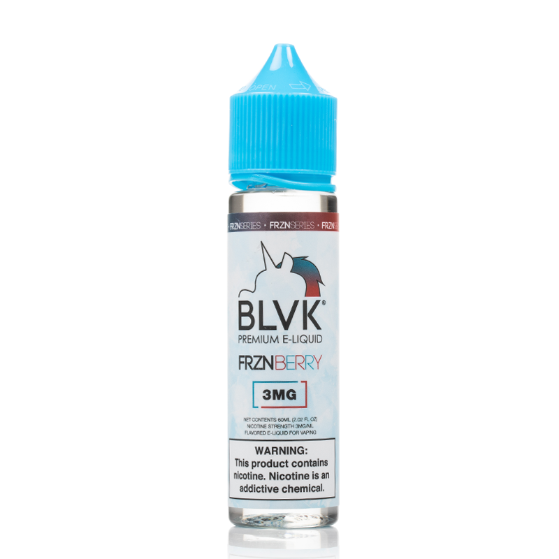 FRZN Berry - BLVK Unicorn | 60ML Vape Juice | 3MG | Vape Store