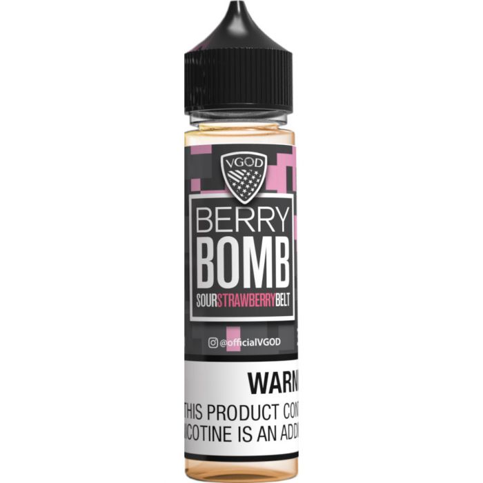 Sour Strawberry Belt - VGod | 60ML Vape Juice | 3MG, 6MG, 12MG | Vape Store