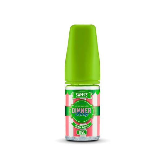 Apple Sours - Dinner Lady Salts | 30Ml Vape Juice | 20MG, 30MG | Vape Store