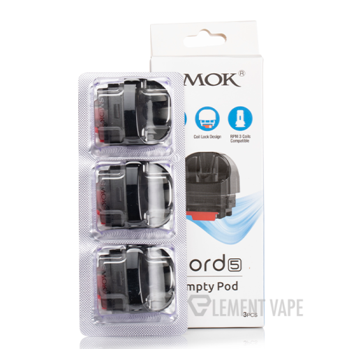 SMOK NORD 5 Replacement Pods India (Pack of 3) | Vape Store